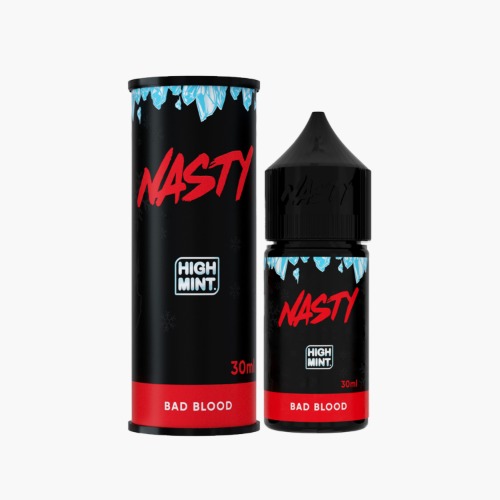 [Nasty] 네스티 배드블러드 하이민트 30ml 입호흡 9.8MG RS합성 - 스모크밤 - 전자담배 액상 사이트
